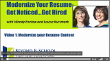 Modernize Your Resume Content